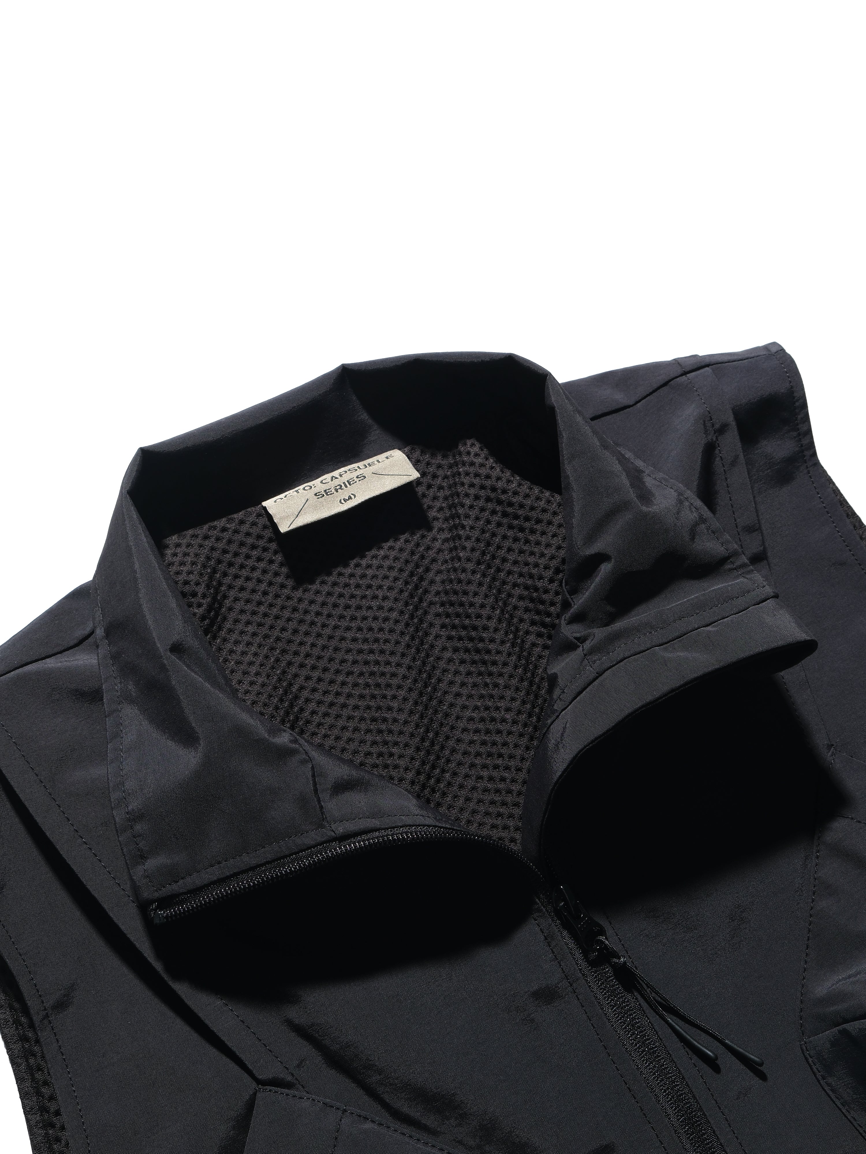 A24-CS-01-O   Futuristic Vest (Black)