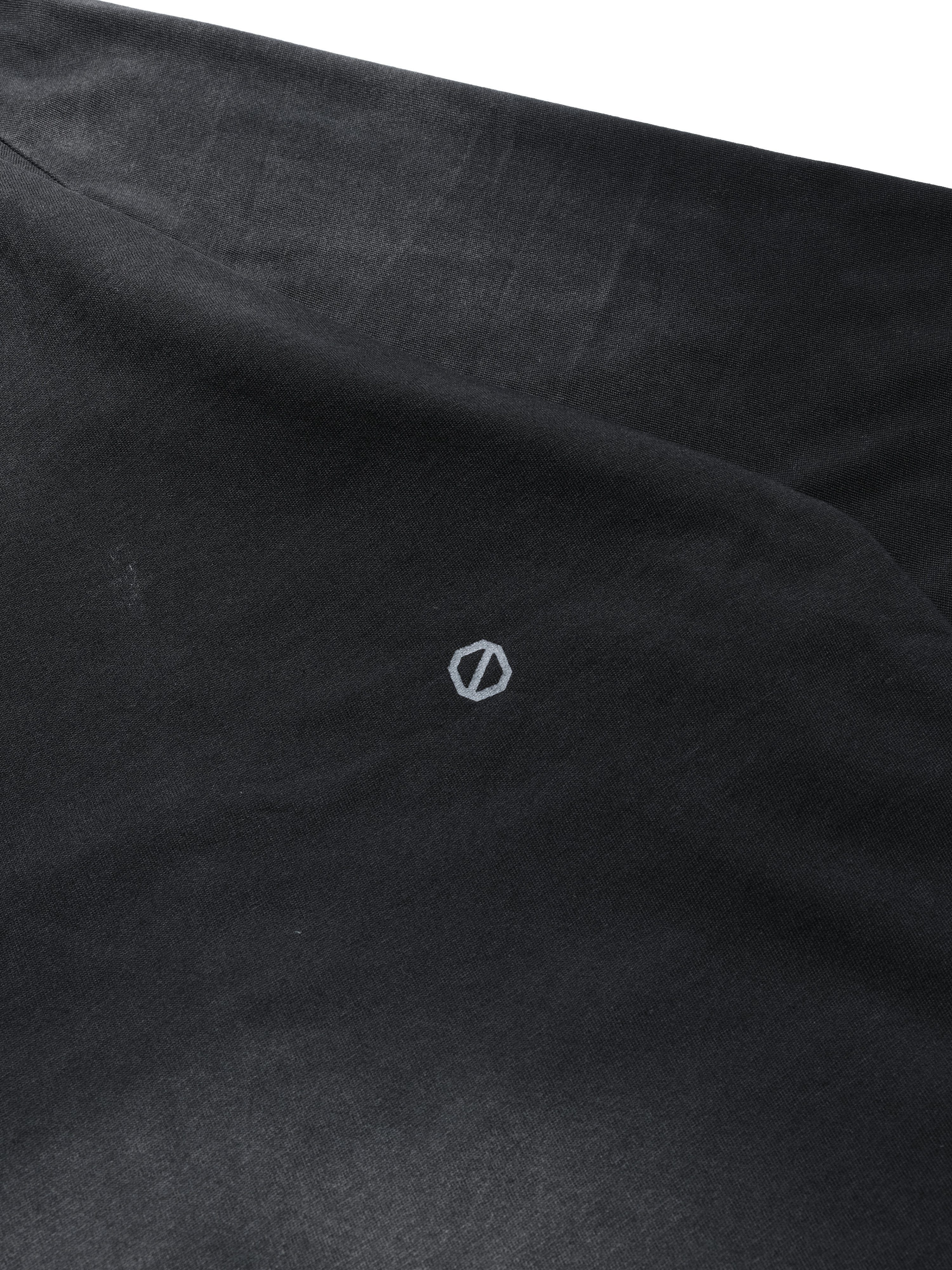 PR/ S25-PRT-01 Washed T-shirt (Black)