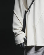 A24-CS-01-T   Futuristic Long Sleeves T-shirt (Ivory White)