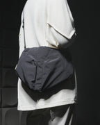 A24-CS-01-B  Futuristic Crossbody Bag (Black)