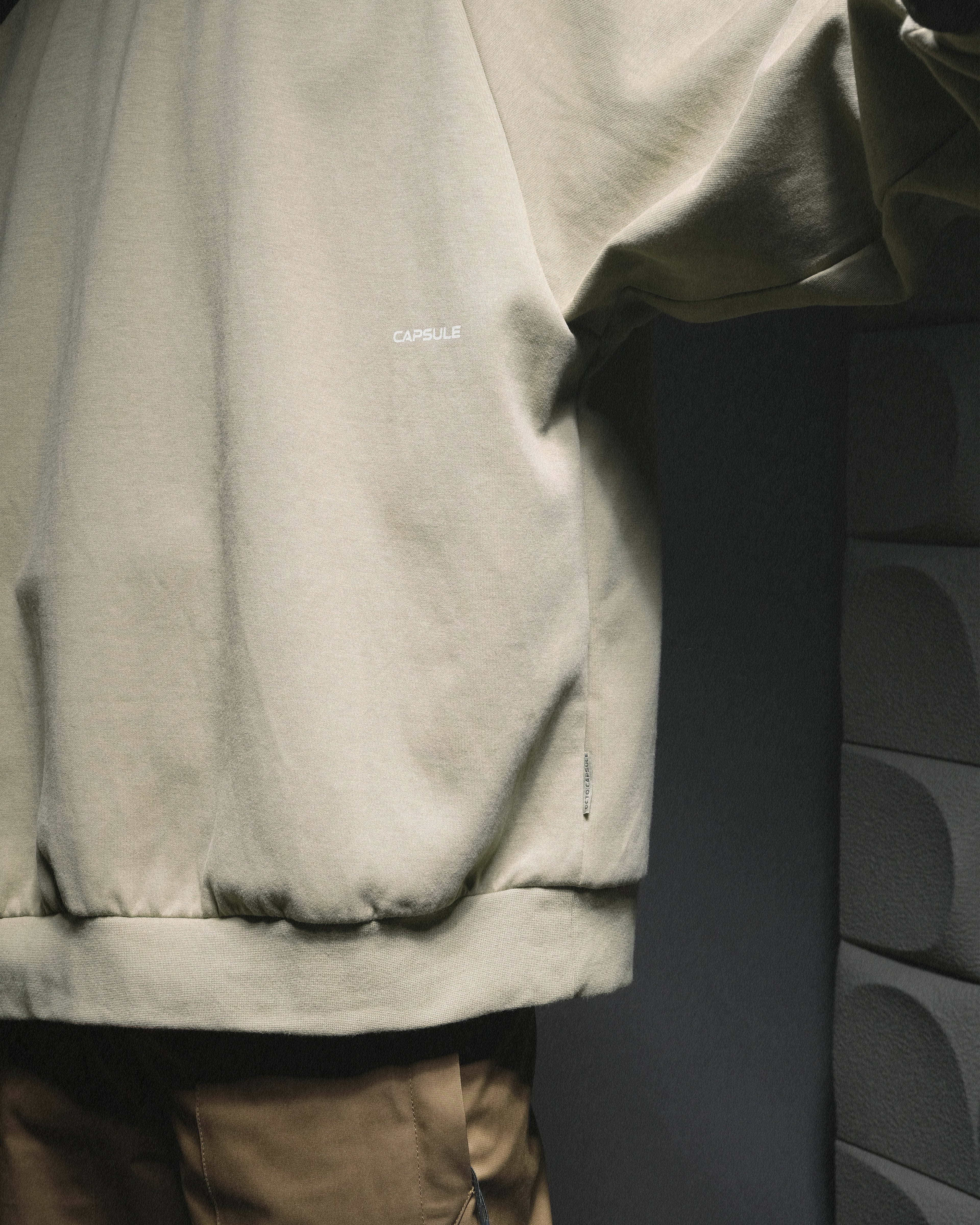 A24-CS-01-H   Futuristic Sweater (Taupe Khaki)