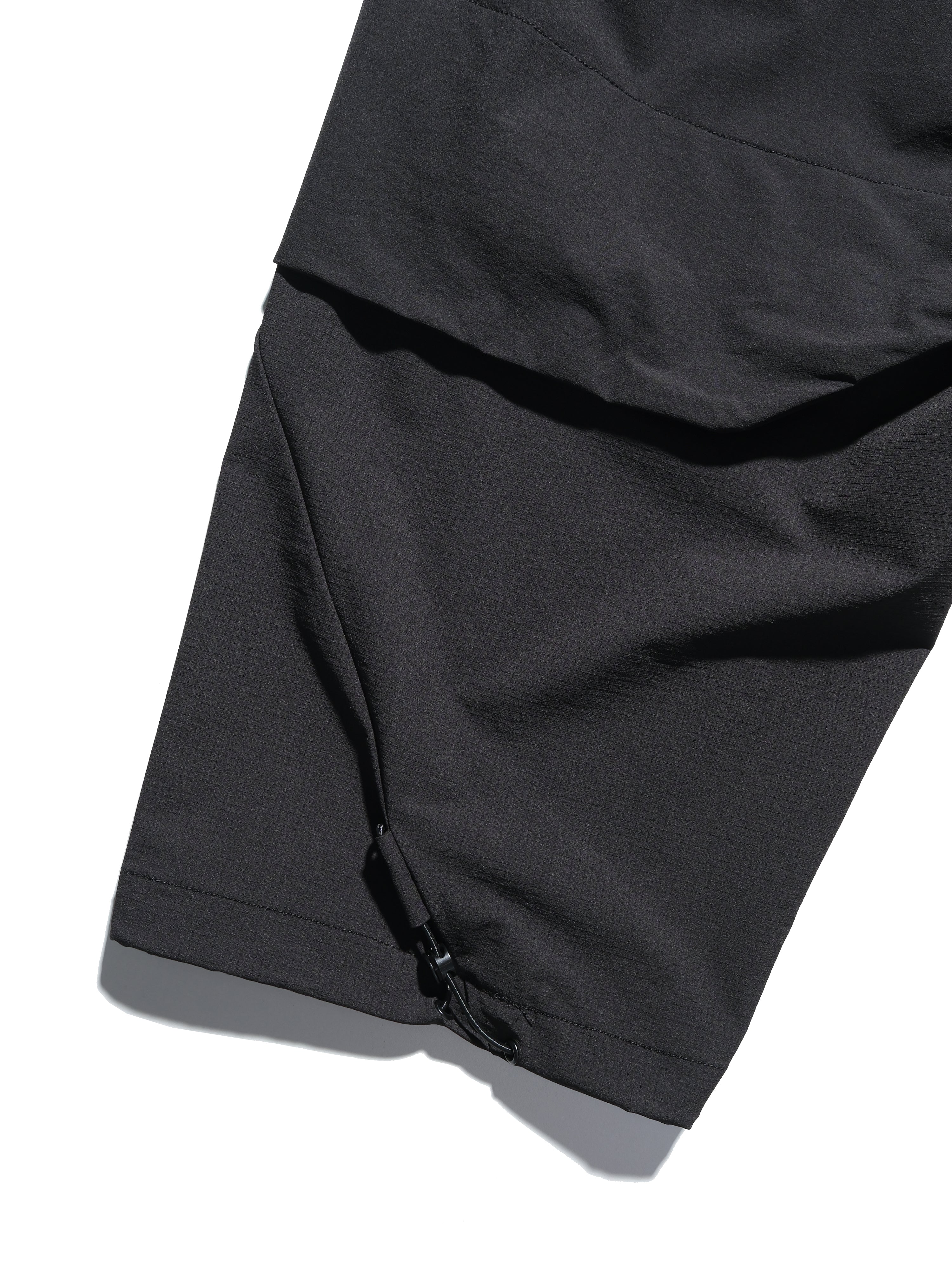 PRE-A24-PS-P1  Linear Vertical Sukkiri Pants(Black)