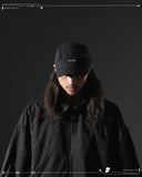 AW23 / 06 —J23-027  Trapezoidal Visor Coach Jacket (Black)