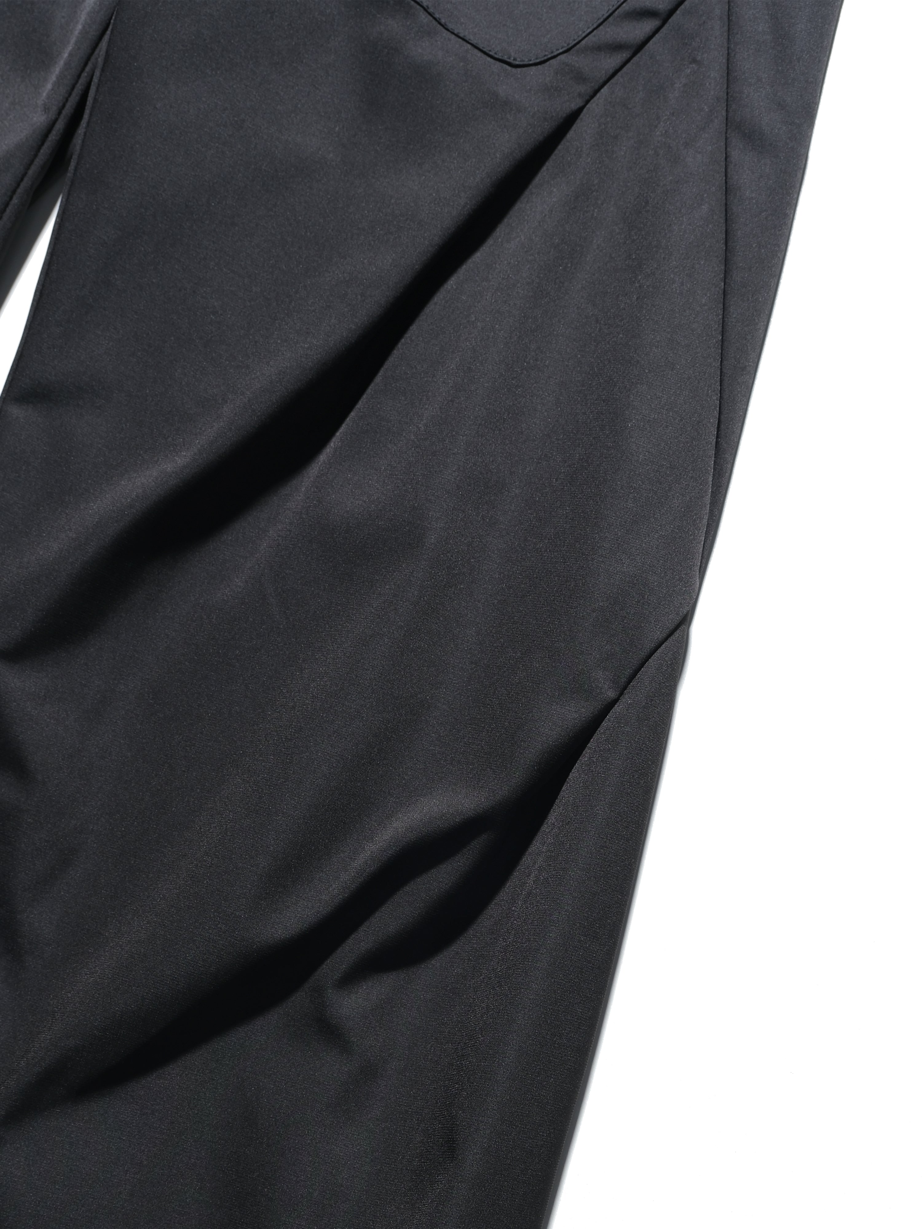 A24-CS-01-P   Futuristic Flare Pants (Black)
