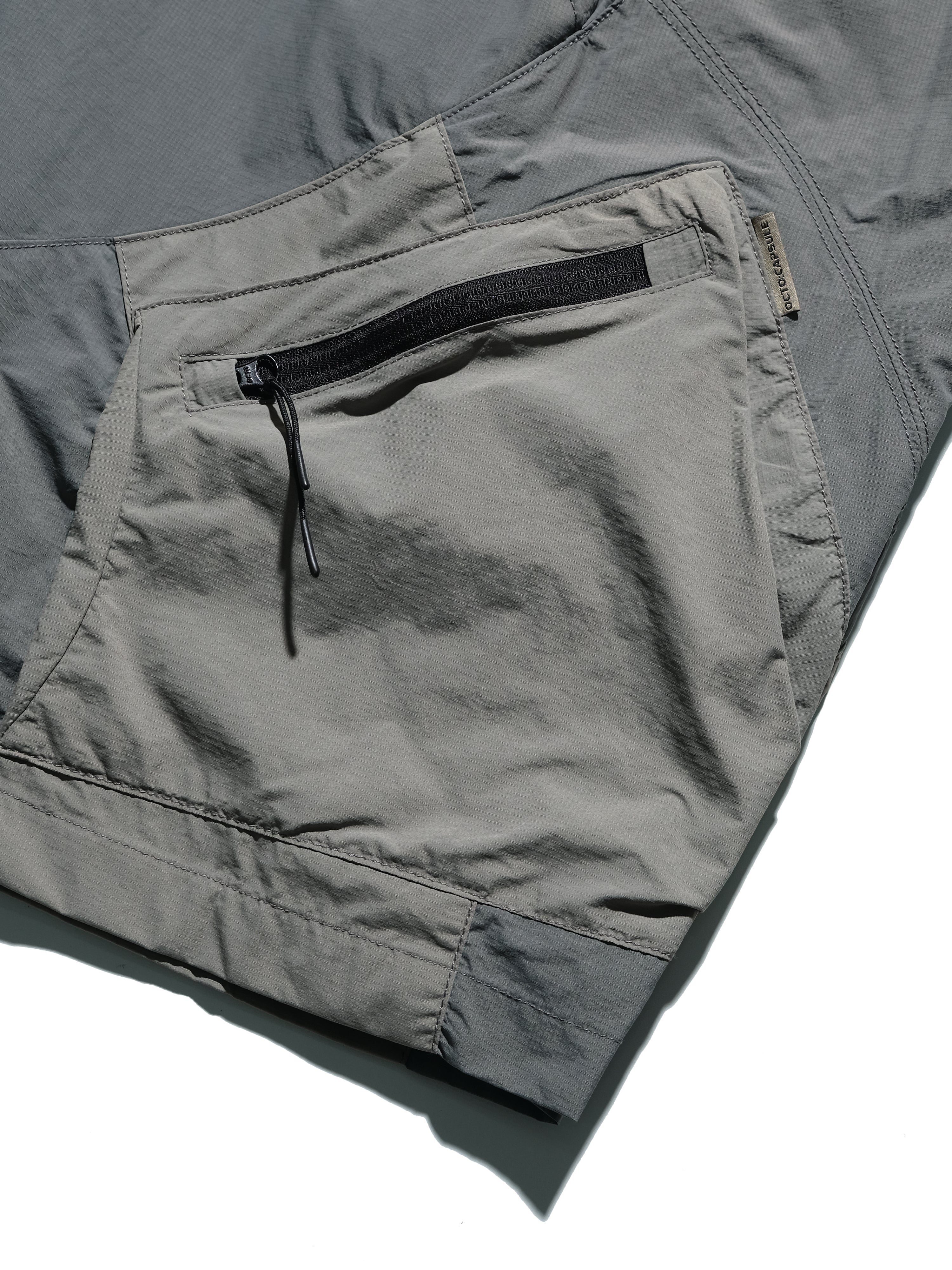 S24 / C-02-S  ROAM Curved Shorts (Grey)