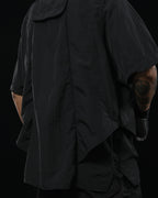 SS23 / 13 — T23-072 All-in-one Vest Shirt (Black)
