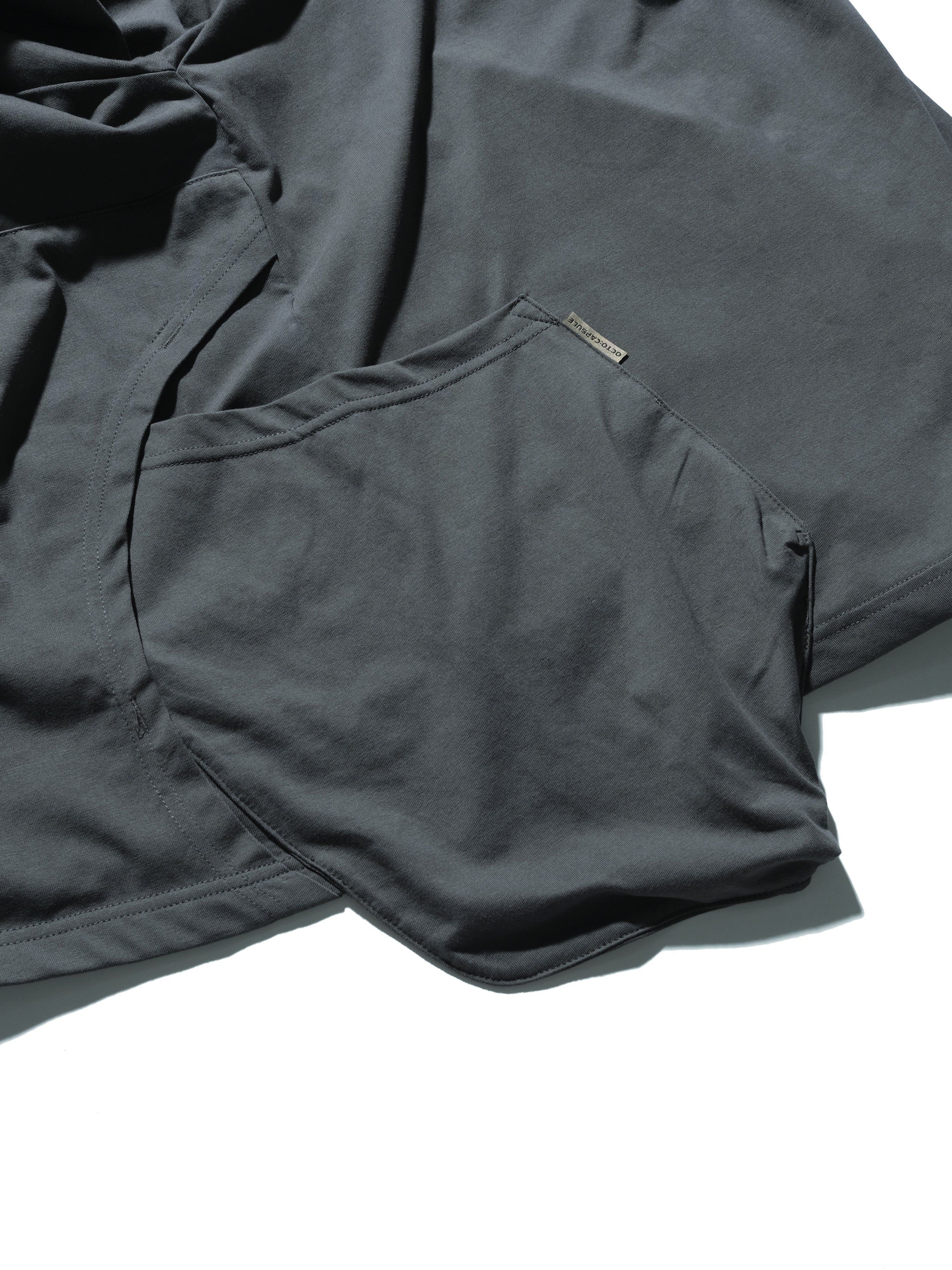 S24  / C-01T  TYPE OF SCALE Curve T-shirt  (Shadow Grey)