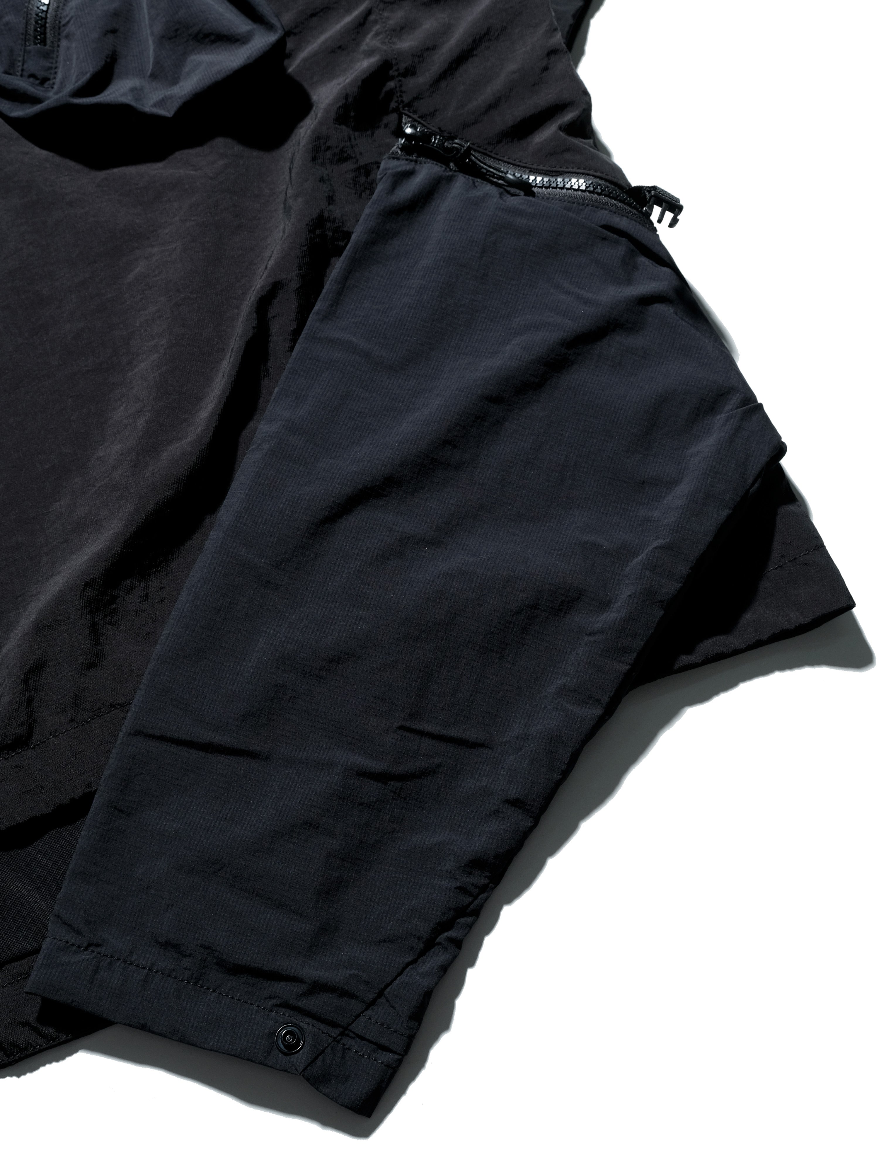 PRE - SEASON  — PT23-012 Detachable Dual Form Shirt (Navy)
