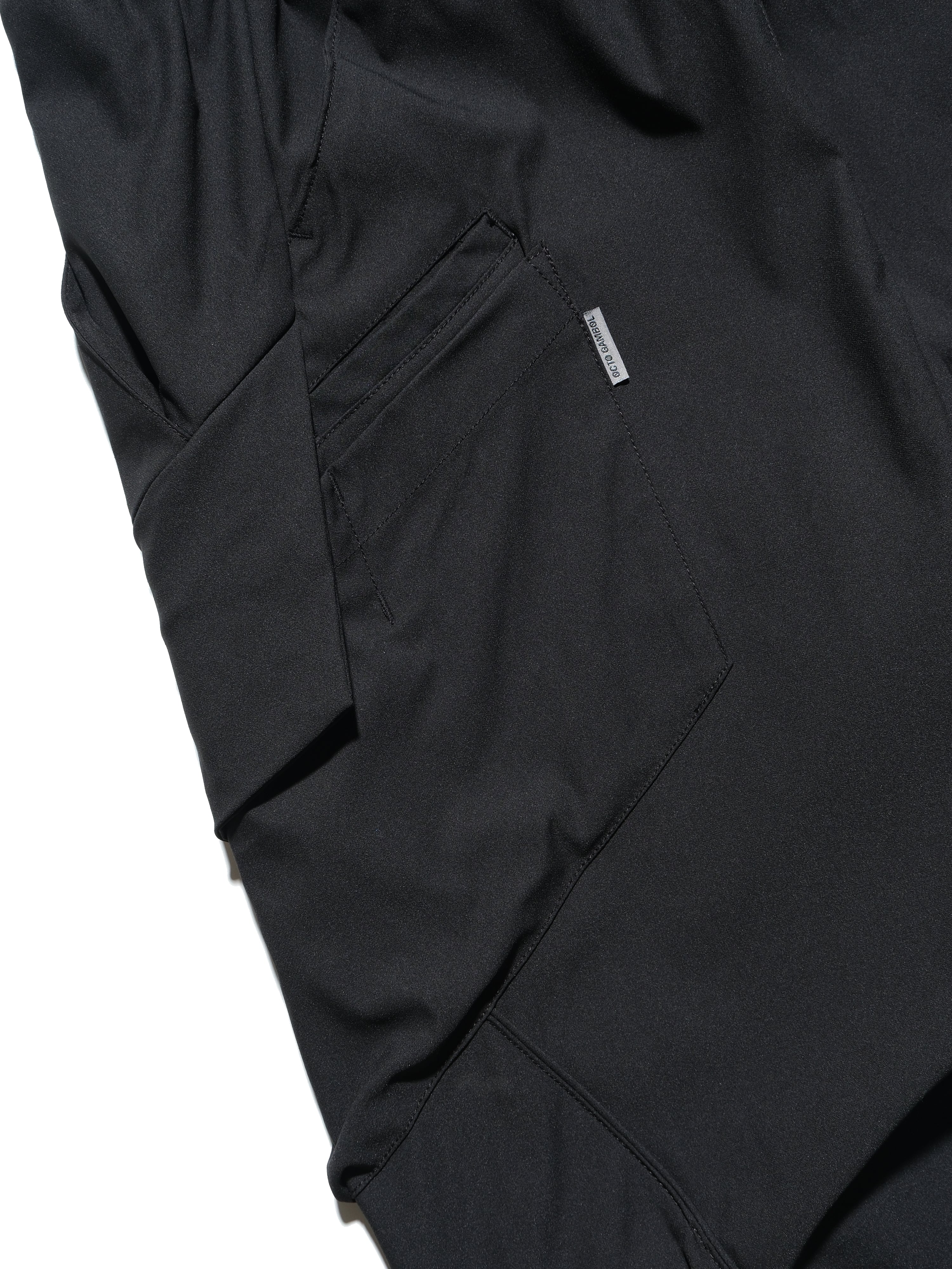 S1 A24-P-01  AngleCut Visor Camber cone Pants (Black)