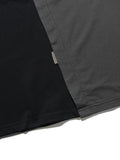 S24  / C-04-T   Dual Stitching Oversized T-shirt  (Black)