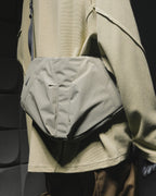 A24-CS-01-B  Futuristic Crossbody Bag (Seal Green)