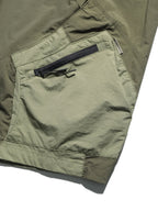 S24 / C-02-S  ROAM Curved Shorts (Khaki Green)