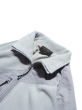 Capsule 02 / CSJ-006 Discrete Fleece Jacket  (Bright Grey)