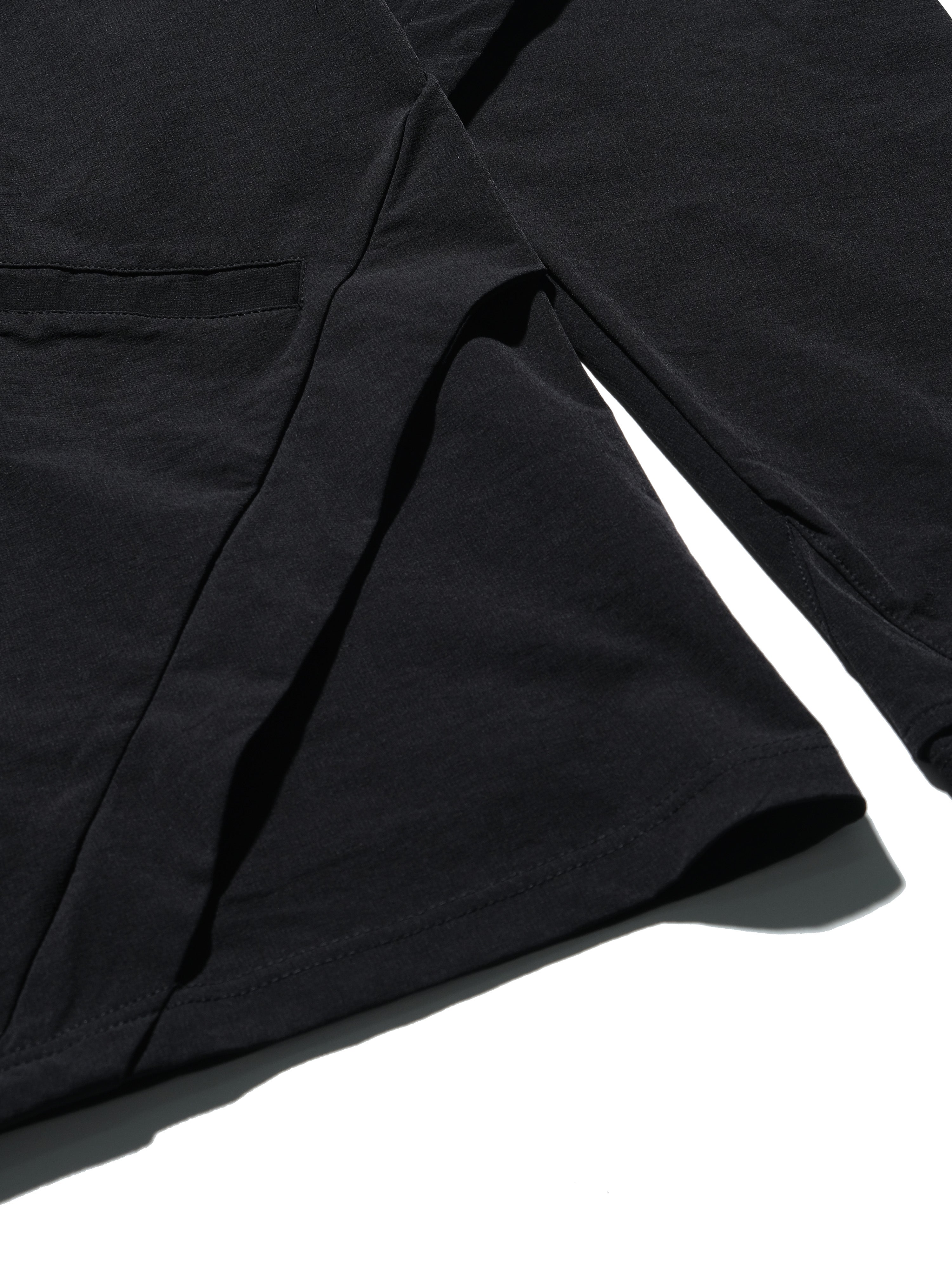 PRE - SEASON  — PT23-011 Detachable Sleeves T-shirt  (Black)