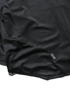PRE - SEASON —S24 PS-01T-1   Sukkiri Open Chest T-shirt (Black)