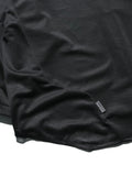 PRE - SEASON —S24 PS-01T-1   Sukkiri Open Chest T-shirt (Black)