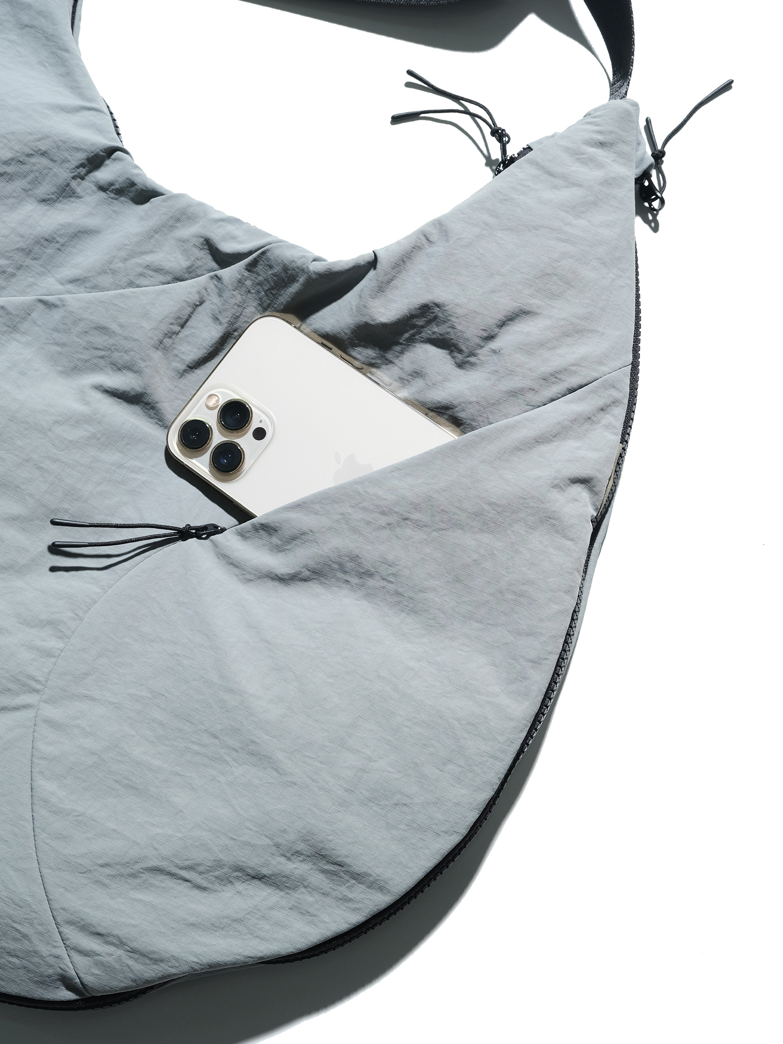 S24 / C-02-B  ROAM Curved Crossbody Bag (Grey)