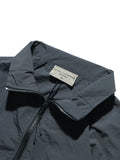 S24  / C-01ST  TYPE OF SCALE Zip Shirt  (Shadow Grey)