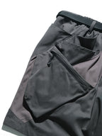 S24 / 07 — S-02  Hollow Tornado Shorts  (Iron Grey)