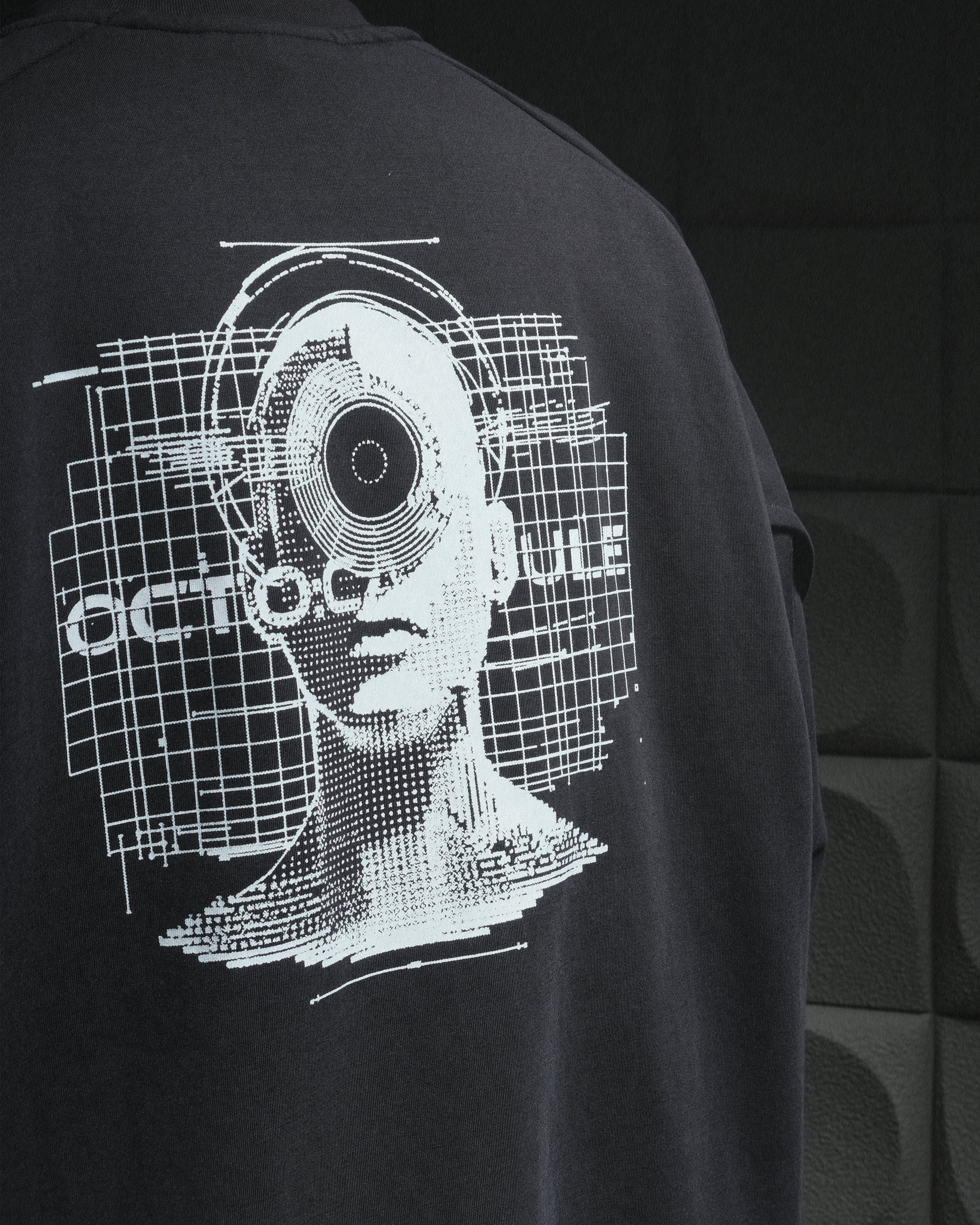 A24-CS-01-H    Futuristic Sweater (Black)