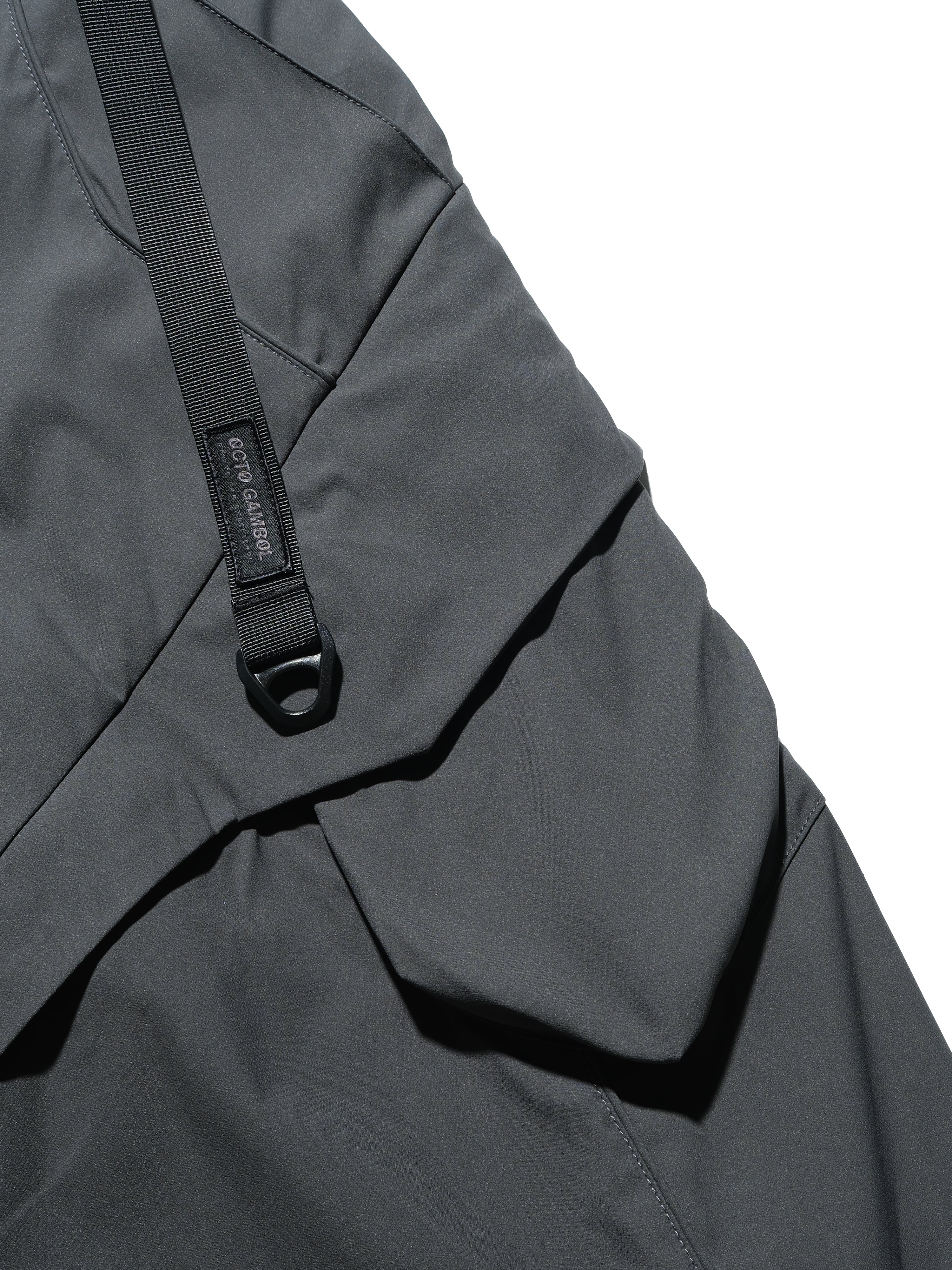 S1 A24-P-01  AngleCut Visor Camber cone Pants (Grey)
