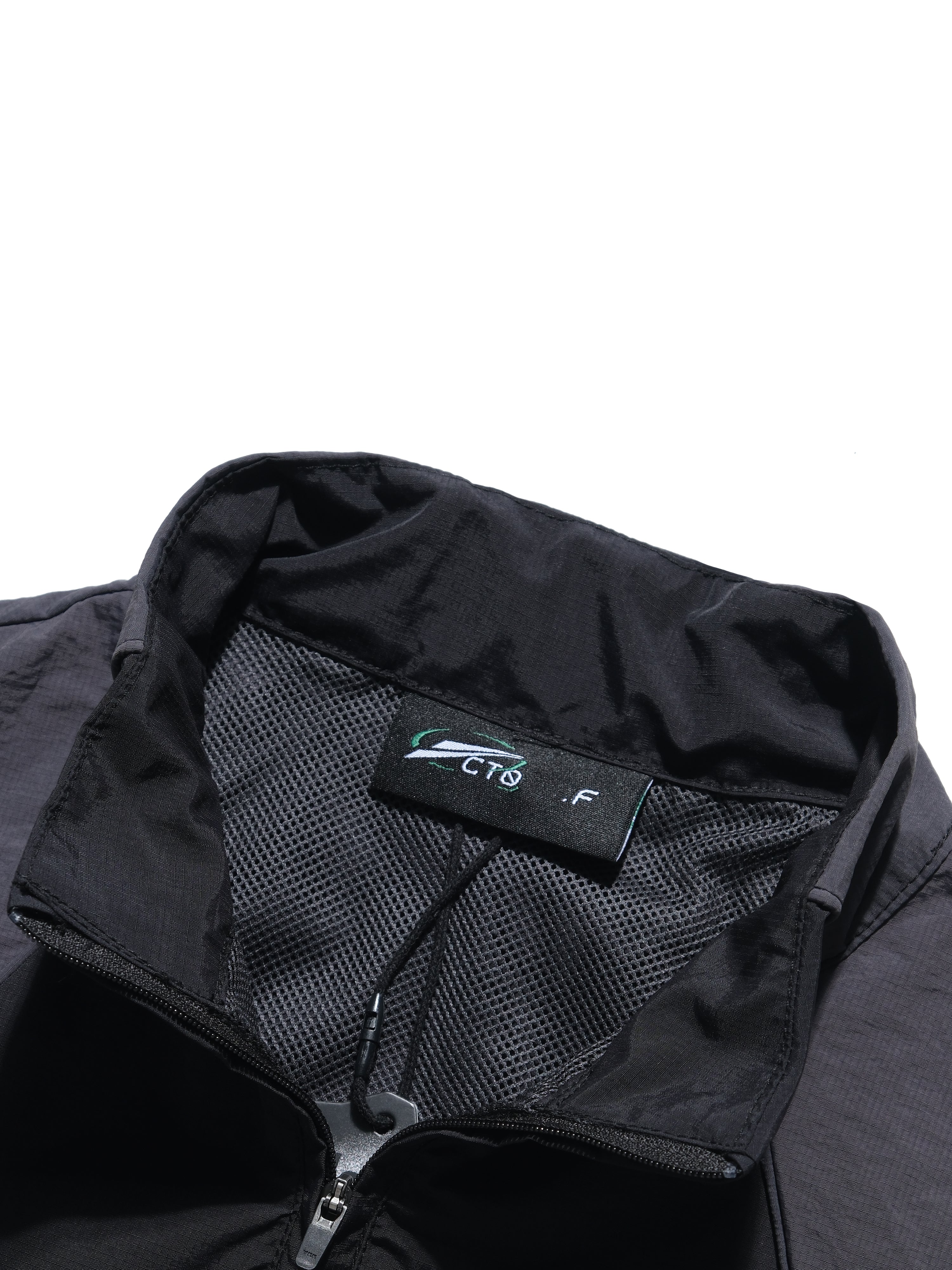 OCTO x SENSE S25-OS-WT2 Half-Zip Track Top (Black)