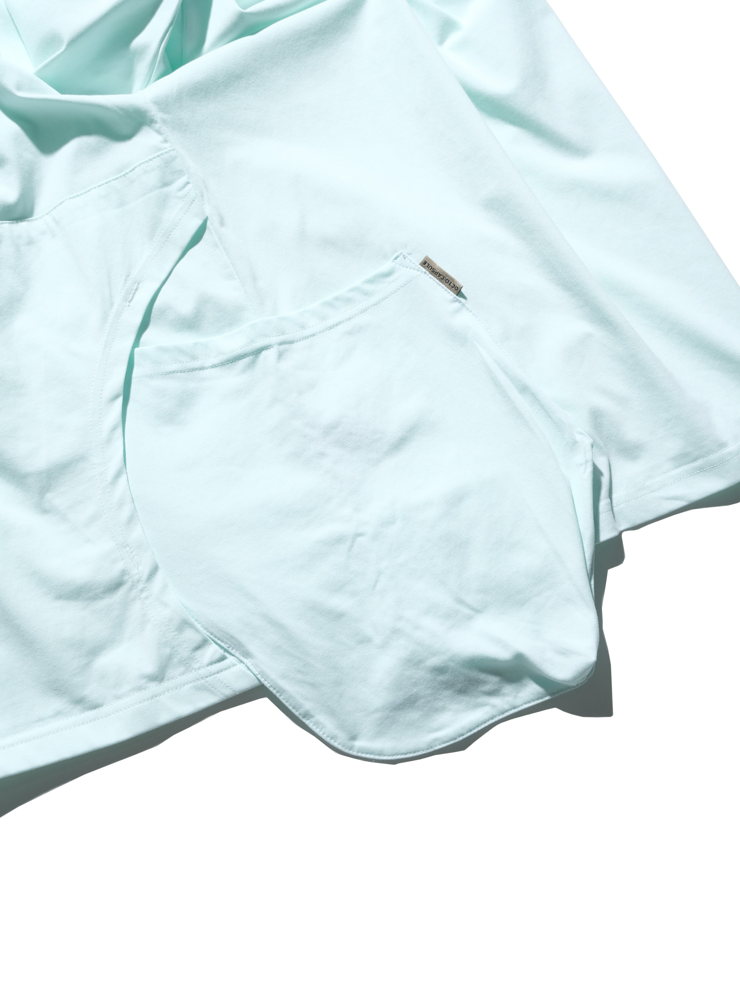 S24  / C-01T  TYPE OF SCALE Curve T-shirt  (Slate White)