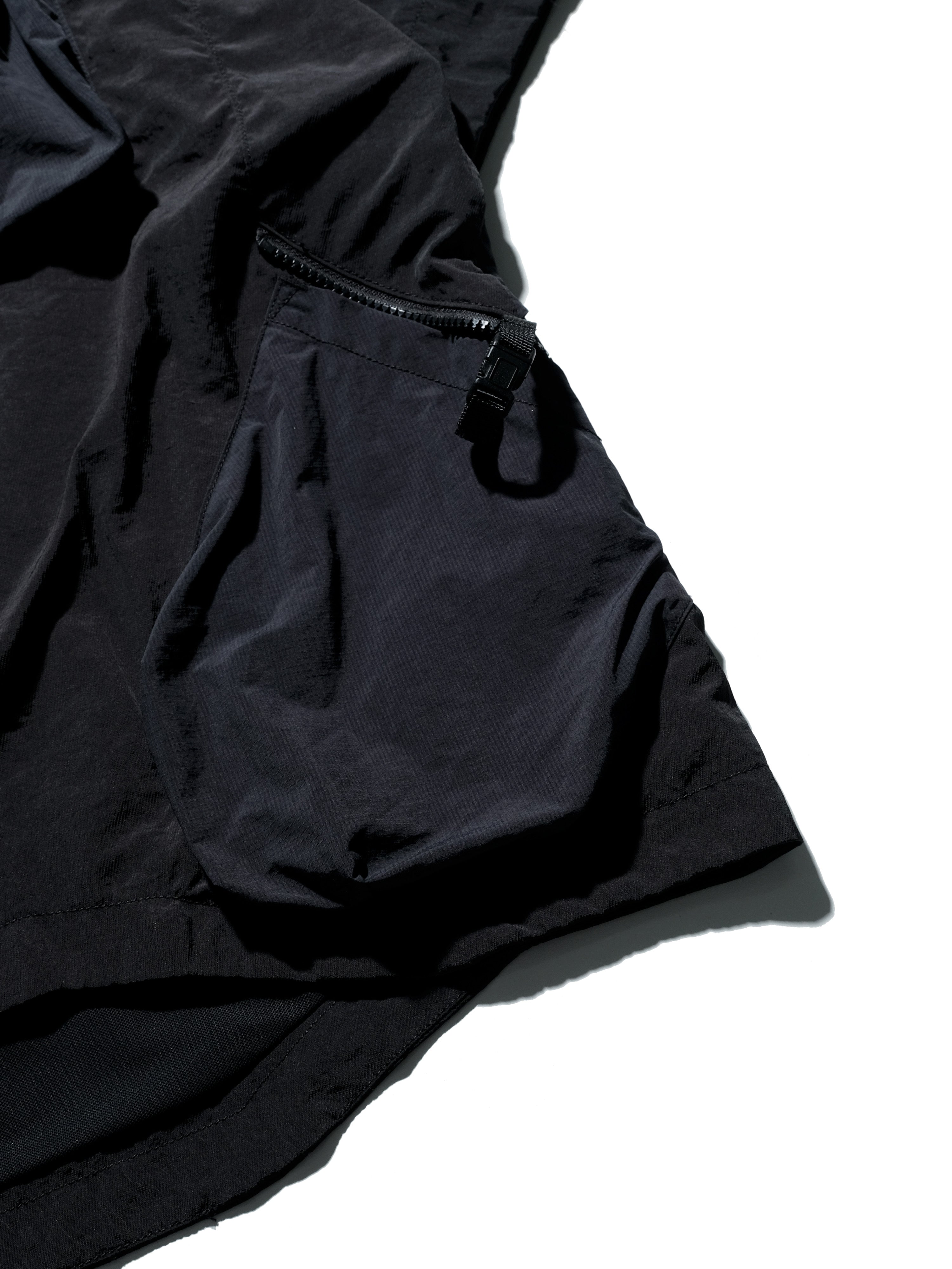 PRE - SEASON  — PT23-012 Detachable Dual Form Shirt (Black)