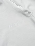 OCTO x SENSE S25-OS-WT1 Zip Cropped Top (Cream)