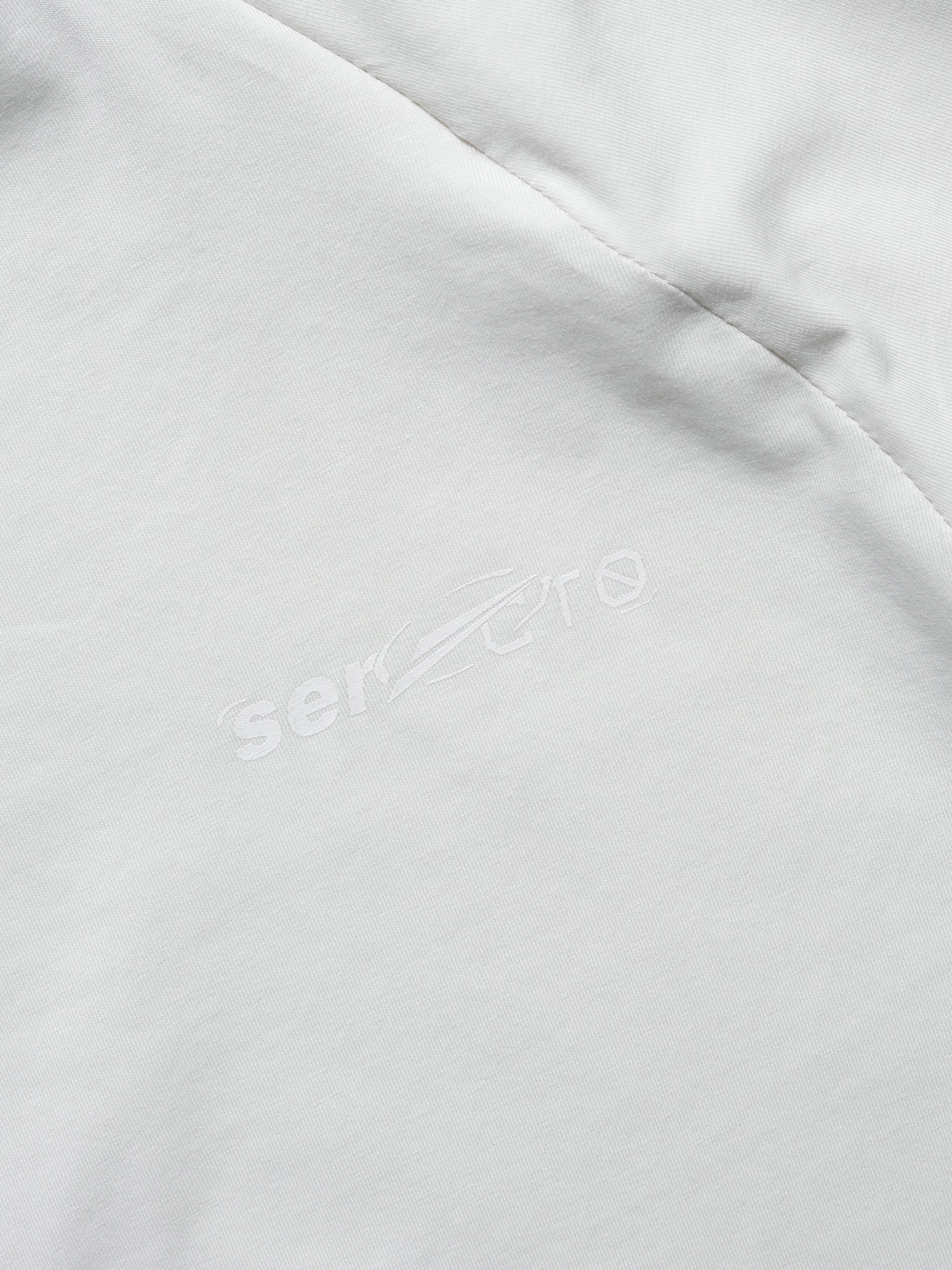 OCTO x SENSE S25-OS-WT1 Zip Cropped Top (Cream)