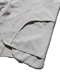 S24  / C-02-ST  ROAM Curved Bowling Shirt  (Stone Khaki)