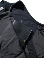 S24  / 05 —  O-01  Trapezoidal Solid Dismantle Vest  (Black)