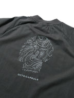 S24  / C-02-T1   ROAM Logo Oversized T-shirt  (Iron Grey)
