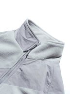 Capsule 02 / CSJ-006 Discrete Fleece Jacket  (Bright Grey)