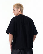 S26-C2-T / Offset Void Tee (Black)