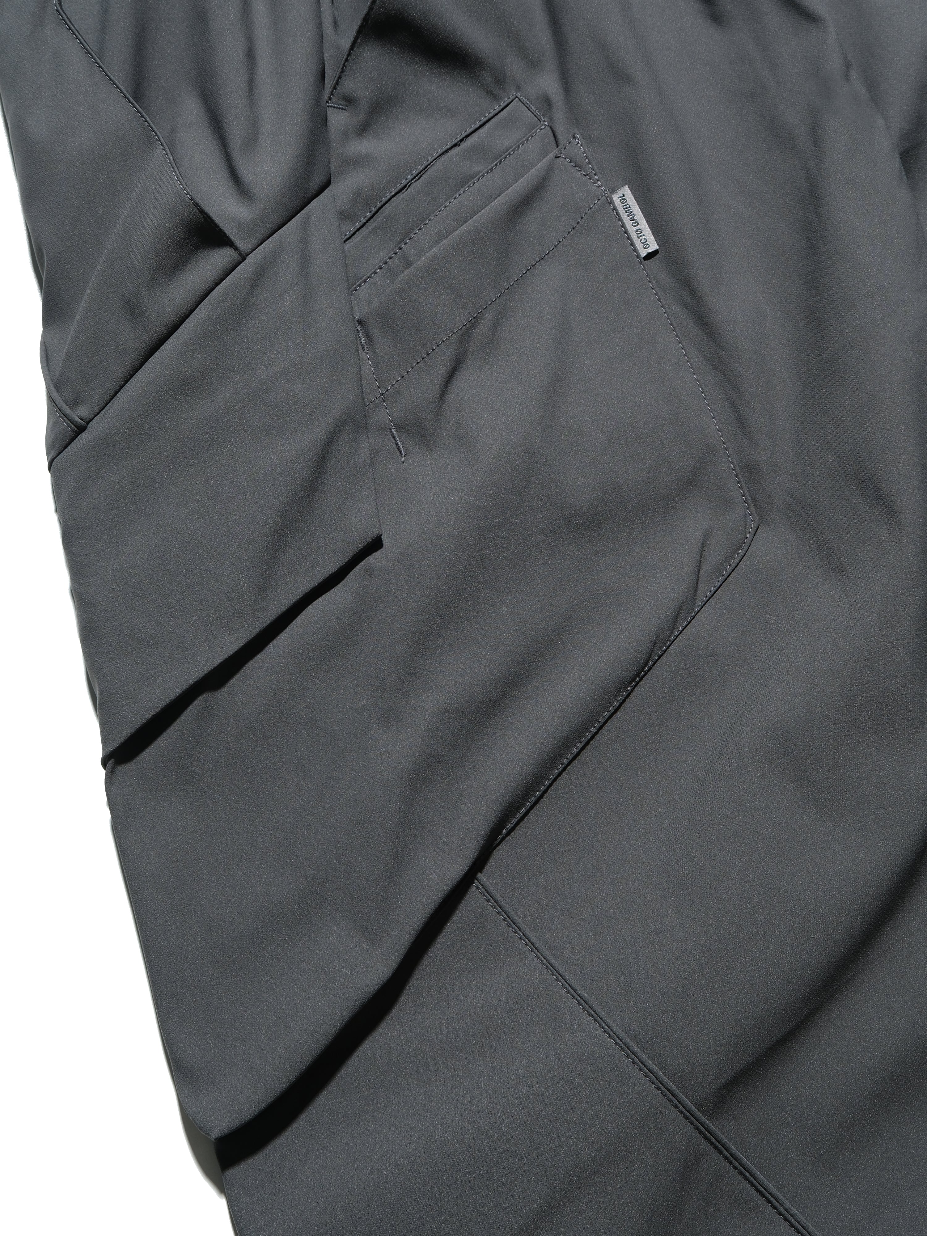 S1 A24-P-01  AngleCut Visor Camber cone Pants (Grey)