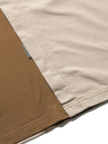S24  / C-04-T   Dual Stitching Oversized T-shirt  (Brown)