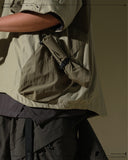 PRE - SEASON  — PT23-012 Detachable Dual Form Shirt (Khaki)