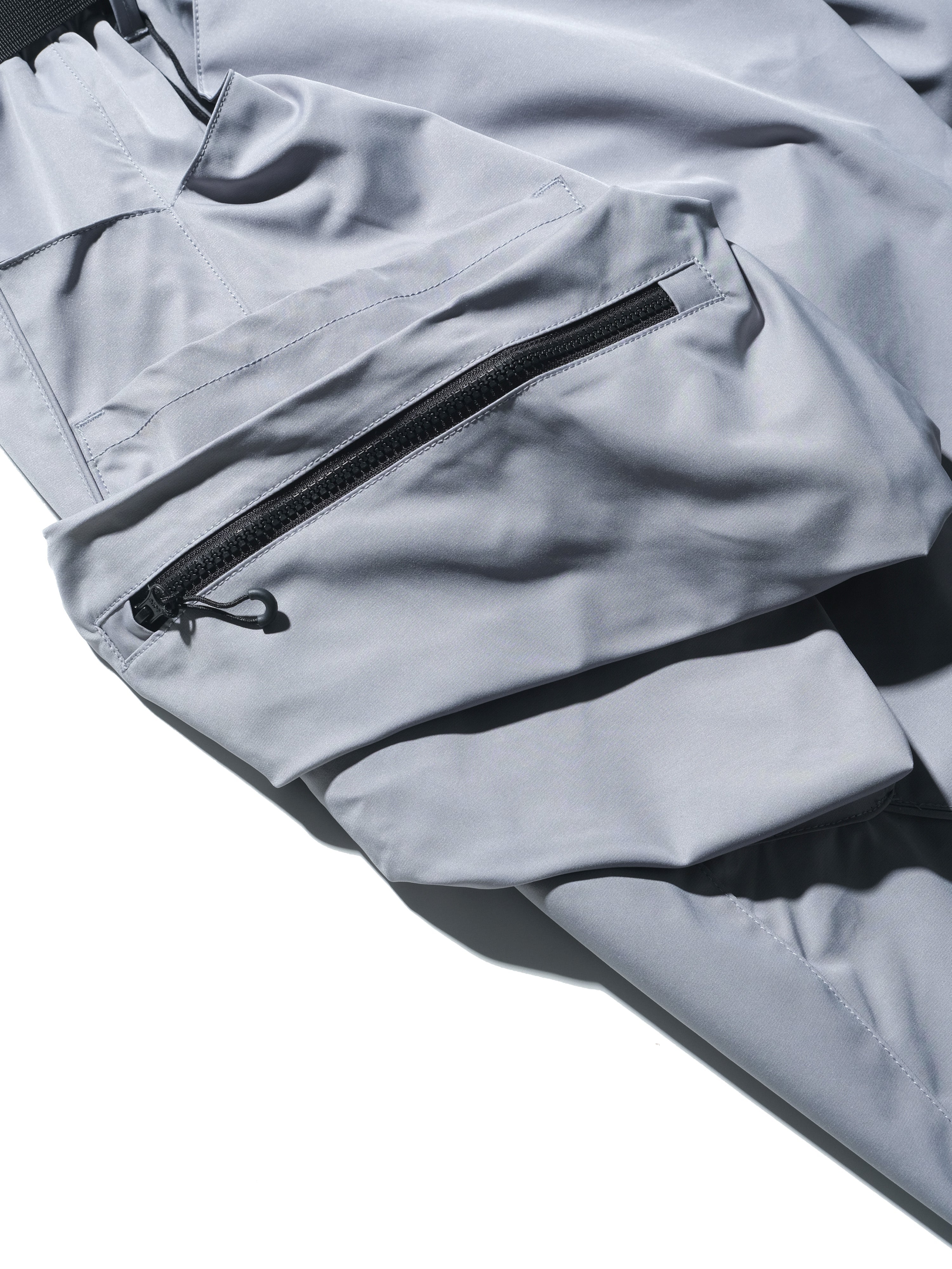 AW23 / 12 —  P23-134 Hollow Pocket Access Orb Pants  (Bright Grey)
