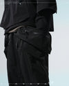 AW23 / 12 —  P23-134 Hollow Pocket Access Orb Pants  (Black)