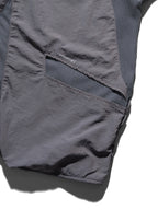 S24  / 08 —  O-02  Double Splicing Tornado Kimono (Steel Grey)