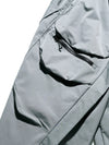 AW23 / 07 —  P23-132  Reverse V-Shape Visor Camber cone Pants  (Sage Green)