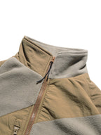 Capsule 02 / CSJ-006 Discrete Fleece Jacket  (Sand)