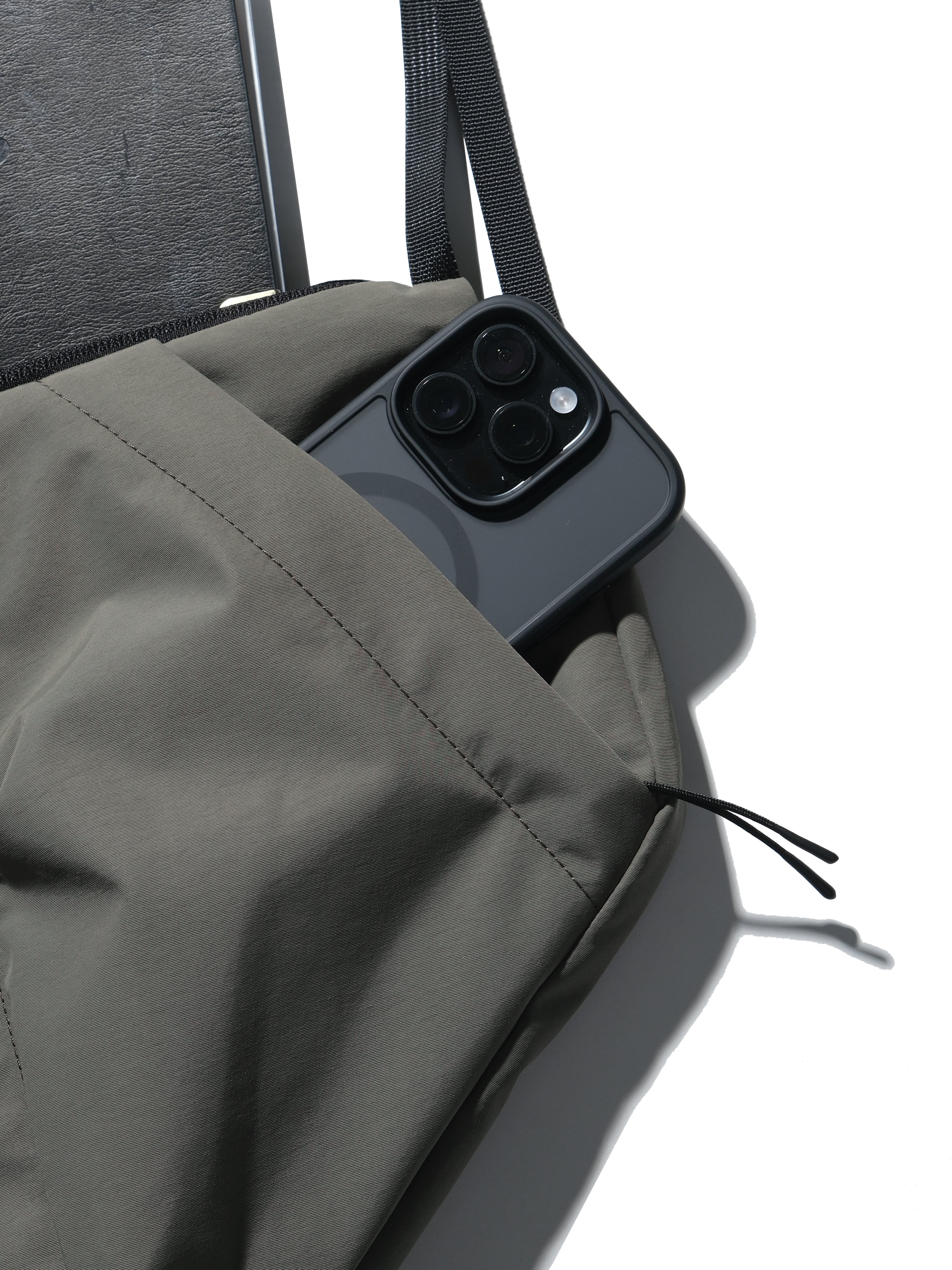 A24-CS-01-B  Futuristic Crossbody Bag (Seal Green)