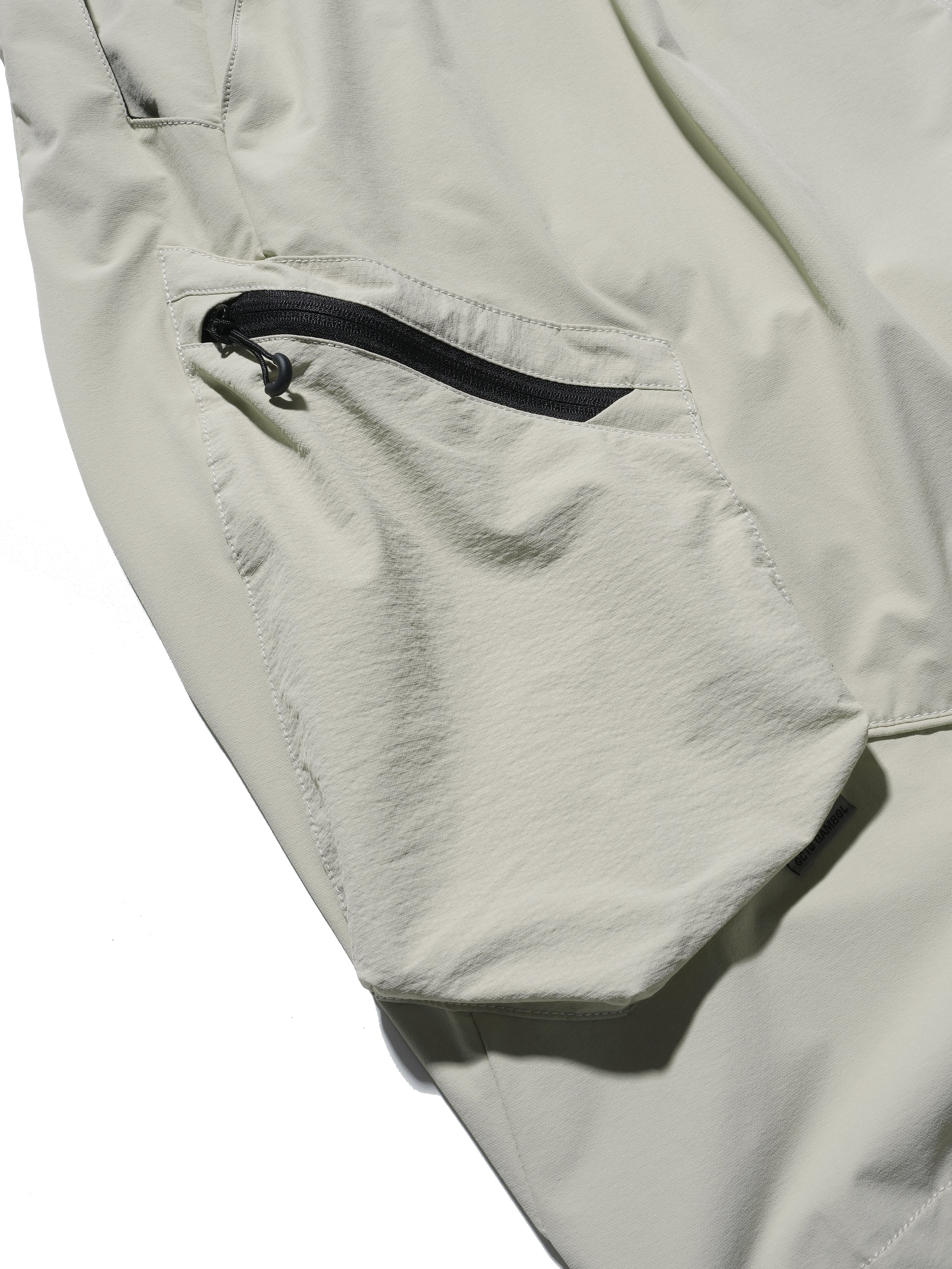 PRE-A24-PS-P1  Linear Vertical Sukkiri Pants(Beige Khaki)