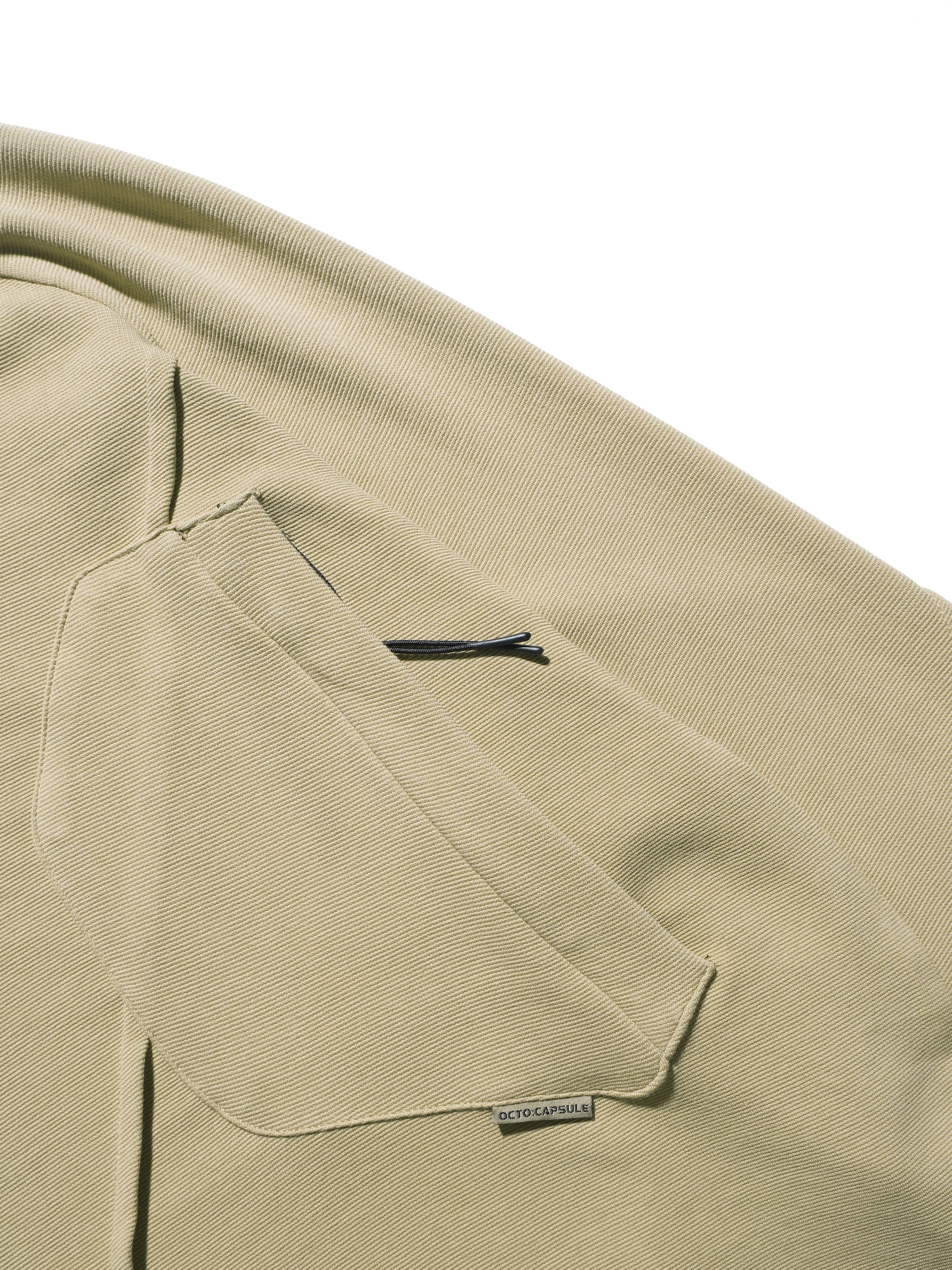 A24-CS-01-T   Futuristic Long Sleeves T-shirt (Taupe Khaki)