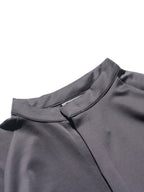 PRE - SEASON —S24 PS-01T-1   Sukkiri Open Chest T-shirt (Shadow Grey)