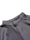 PRE - SEASON —S24 PS-01T-1   Sukkiri Open Chest T-shirt (Shadow Grey)
