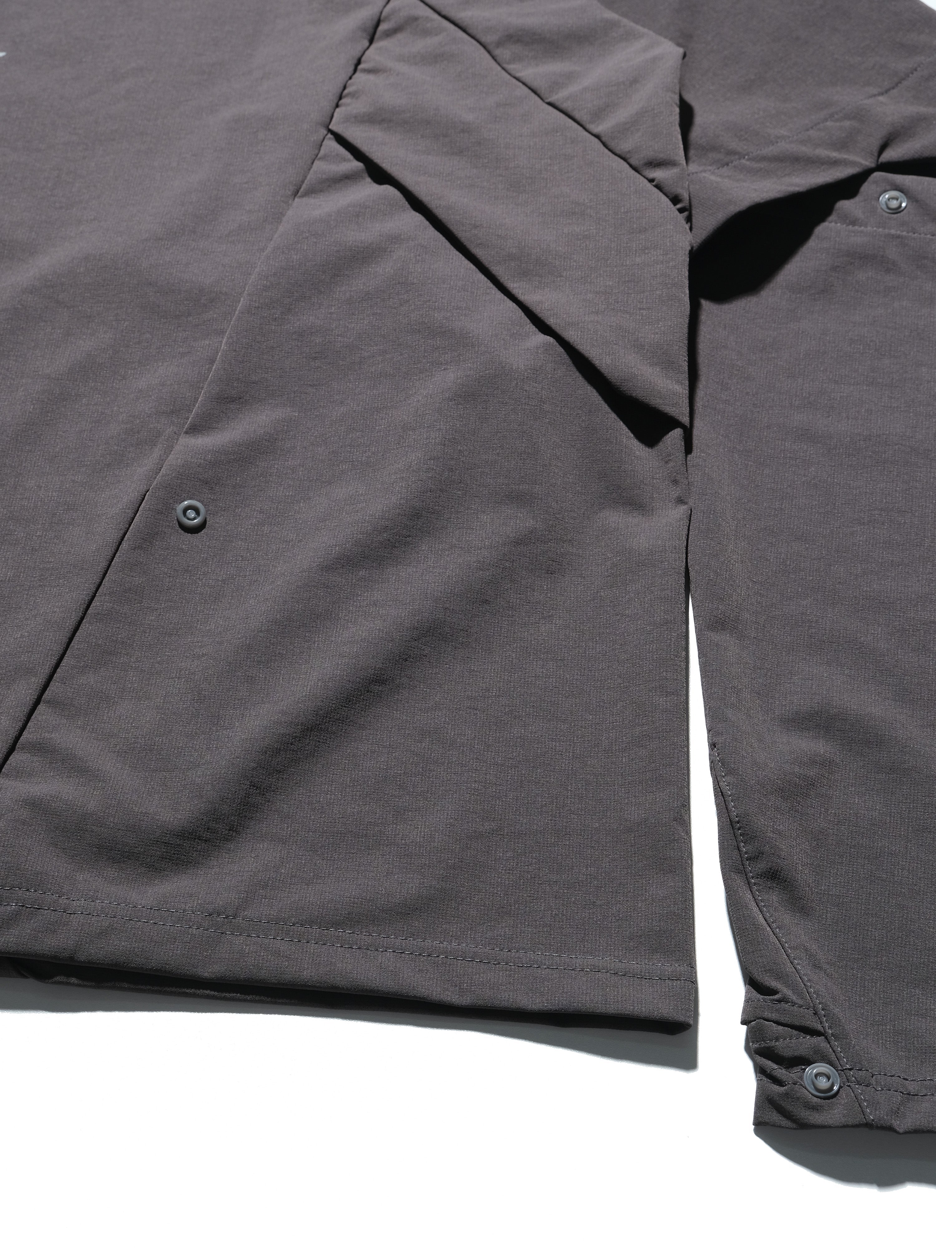 PRE - SEASON  — PT23-011 Detachable Sleeves T-shirt  (Gauntlet Grey)