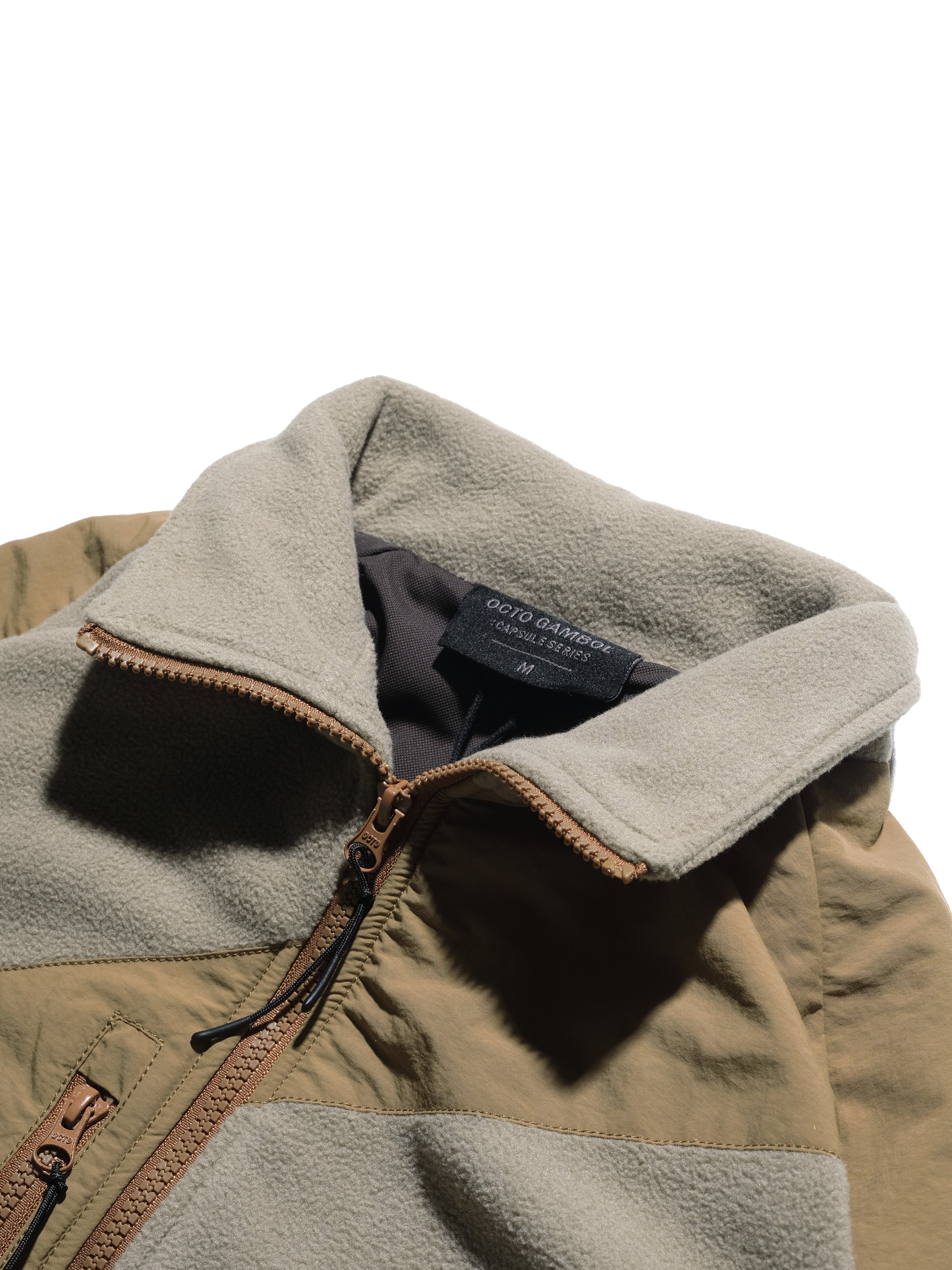 Capsule 02 / CSJ-006 Discrete Fleece Jacket  (Sand)
